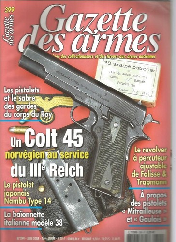 Waffenblatt 399 colt - waffenblatt, nr.